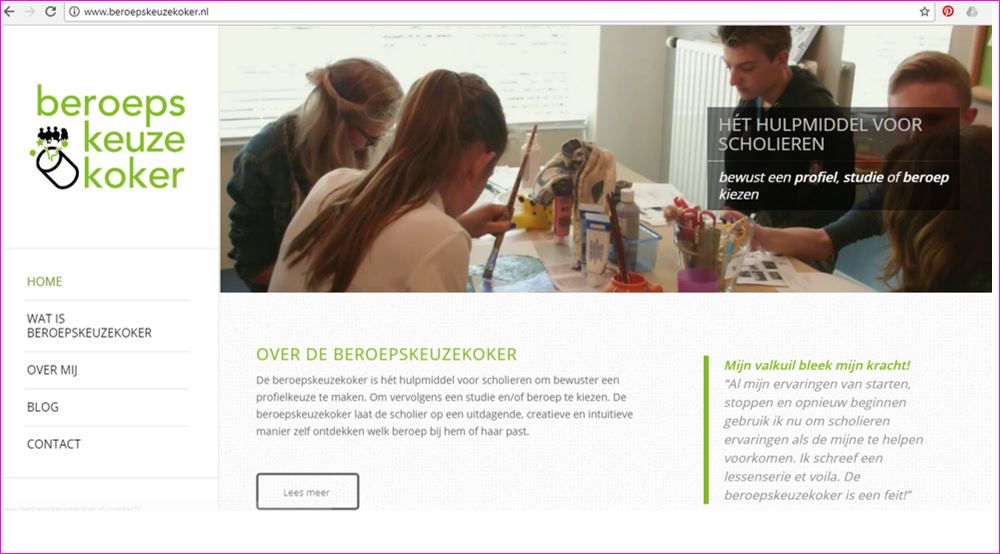 Beroepskeuzekoker